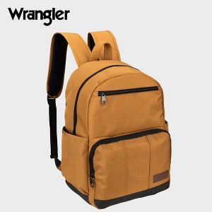 Wrangler 17" Industry Backpack for Mens Womens Kids, Water Resistant Casual Travel Backpack with Padded Laptop Notebook Sleeve, Fits 15.6" Laptop - 1 of 4