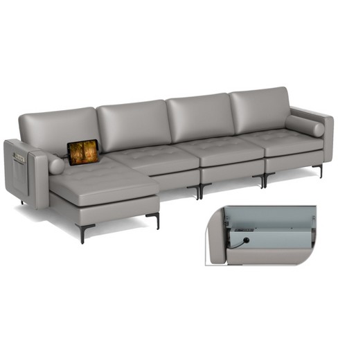 Costway Modular L Shaped Sectional Sofa