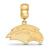Black Bow Jewelry 14k Yellow Gold Plated Sterling Silver Southern Mississippi Golden Eagles NCAA Bead Charm - 2 of 4