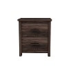 Grungis Retro Wooden Dressers with Storage,Particle Board Dresser with 5 Drawers Cabinet for Living Room Bedroom - 4 of 4