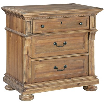 Hekman Three Drawer Night Stand 23363 799