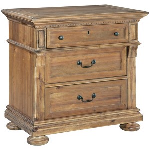 Hekman Three Drawer Night Stand 23363 799 - 1 of 2