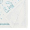 Saro Lifestyle Saro Lifestyle Dining Table Runner With Sea Life Design, Aqua, 16"x72" - 2 of 3