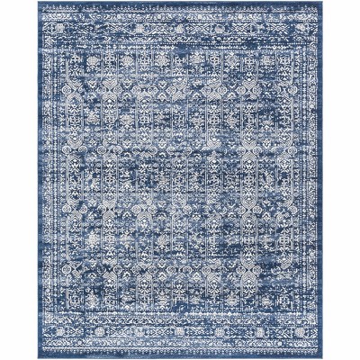 Hauteloom Michie Dark Blue Area Rug