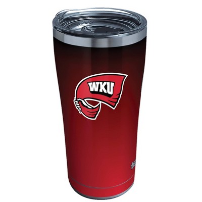 NCAA Western Kentucky Hilltoppers 20oz Ombre Stainless Steel Tumbler with Lid