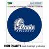 Drake Primary Logo  Automotive Car Window Locker Circle Bumper Sticker - 3 of 4