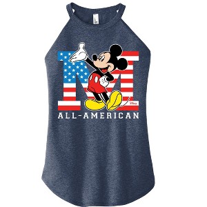 Women's - Disney - Americana Graphic High Neck Tank - 1 of 3
