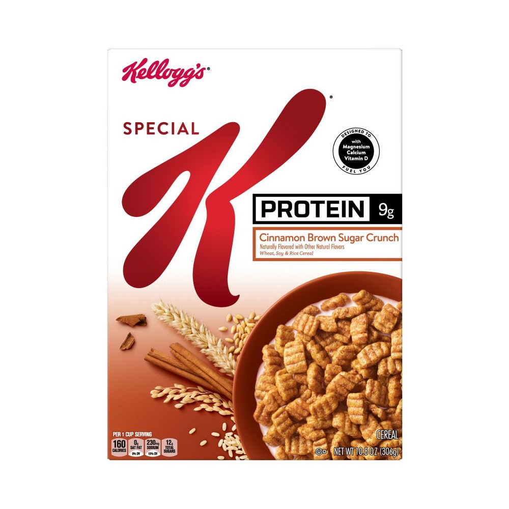 UPC 038000113277 product image for Kelloggs Special K Protein Cinnamon Brown Sugar Crunch 12oz | upcitemdb.com