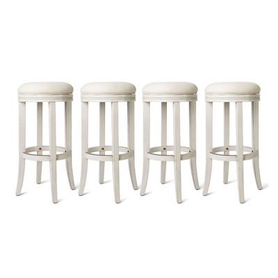 Maven Lane Eva Rotating Backless Kitchen Stool, Set of 4