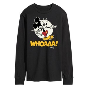 Men's - Disney - Mickey Mouse Long Sleeve Graphic T-Shirt - 1 of 4
