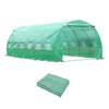 Aoodor Greenhouse Replacement Cover, Large Walk in Tunnel Outdoor Plant Gardening Greenhouse Spare Parts Cover (Frame NOT Included) - 2 of 4