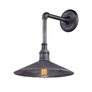 Troy Lighting Toledo 1 - Light Wall Light in  Old Silver Old Silver Shade - 1 of 1
