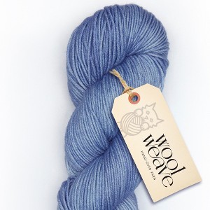 Woolweave Superwash Merino Wool Yarn - Hand-Dyed DK Weight, 100g, 240 Yards - 1 of 4