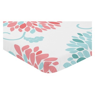 Image of Sweet Jojo Designs Mini Fitted Sheet - Emma