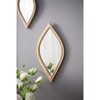 FONTOI Retro Wall Mirror, Vanity Mirror, Decorative Mirror Wall Decor for Living Room, Cloakroom, Entryway, Antique Gold, 0.6"*13"*6.5" - 4 of 4