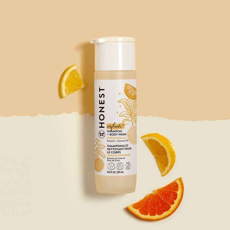 The Honest Company Refresh Shampoo + Body Wash- Citrus Vanilla - 10 fl oz, 6 of 7
