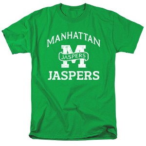 Men's Manhattan College Official Manhattan Jaspers Logo Adult T-Shirt - 1 of 4