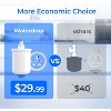 Waterdrop PMT Small Water Pressure Tank, RO Pressure Tank for All Tankless Reverse Osmosis System, Small Water Tank for G3, G2, D6, PD600 - 3 of 4