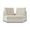 Cloud Modular Sectional Sofa,Maimi Sofa,Luxury Velvet Couch Sofas for Living Room,74inch Corner Seater - 2 of 4