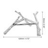 Unique Bargains Metal Tree Tripod Elegant Photography Props Crystal Ball Stand - 2 of 4