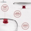 Cuisinel Square Glass Lid for Grill Pan - 10.5"-Inch, Fits Lodge, Fully Assembled, Oven Safe Reinforced for Skillets & Cookware. - 4 of 4