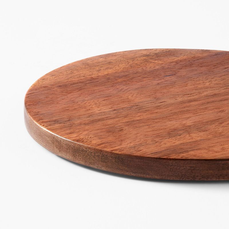 Wooden Mini Round Serve Board with Handle - Figmint&#8482;, 5 of 6