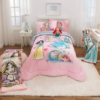 Disney Princess Voile Curtain for Children's Room, 140x245cm