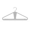 Kangaroo Hangers 10pk Slim Hangers White - 3 of 3