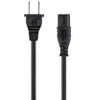 Monoprice 15ft 18AWG AC Power Cord Cable w/o Polarized, 10A (NEMA 1-15P to IEC-320-C7) - 2 of 4