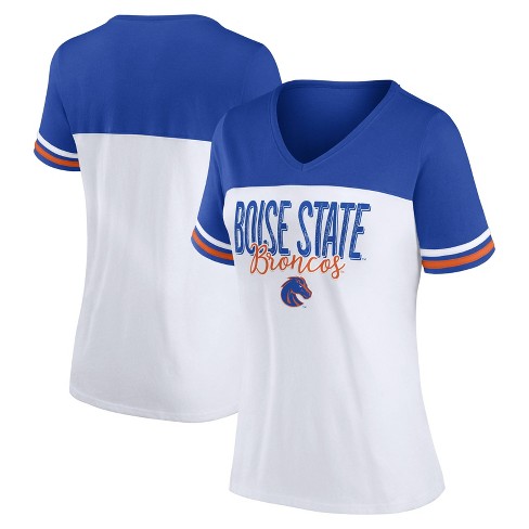 NCAA Boise State Broncos Women's Yolk T-Shirt - S