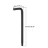 Unique Bargains Heat-treated Chrome Vanadium Alloy Steel Long Arm Hex Key Wrench - 2 of 4