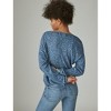Lucky Brand Women's Long Sleeve Notch Neck Top - 3 of 4