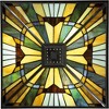 Quoizel Lighting Inglenook 3 - Light Flush Mount in  Valiant Bronze - 4 of 4