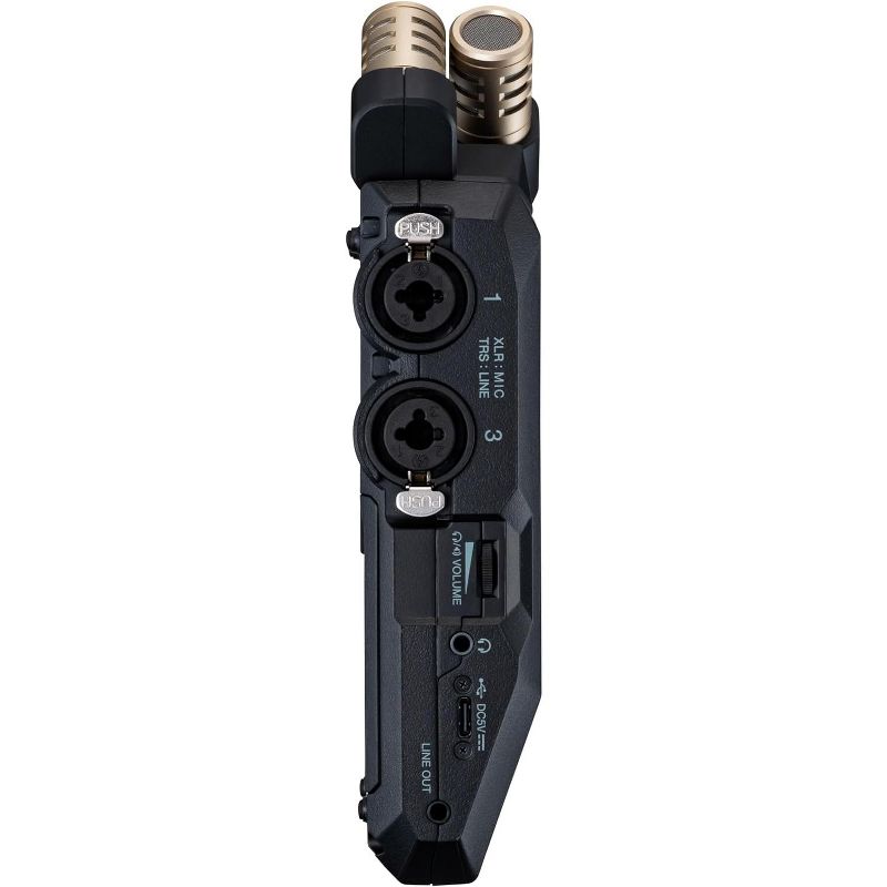 Zoom H6 essential with 32-Bit Float, Accessibility, 6-Track Portable Recorder, Stereo Microphones, 4 XLR/TRS Inputs, 5 of 8