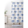 Deny Designs thespacehouse Coastal Ocean Blue Seashells Memory Foam Bath Mat - 4 of 4