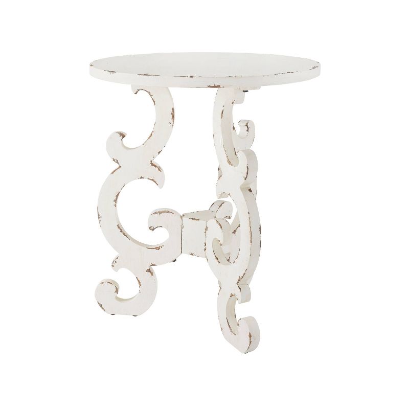 Christos Transitional End Table White - Powell, 4 of 10