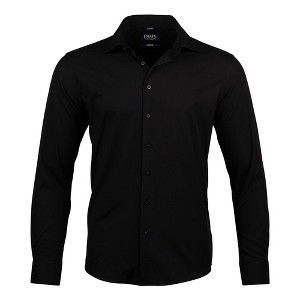 Chaps Mens Slim Fit Dress Shirt Wrinkle Resistant Stretch White Long Sleeve Shirts for Men Formal - 1 of 4