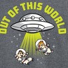 Men's - Disney - Ufo Out Of This World Long Sleeve Graphic T-Shirt - 2 of 4