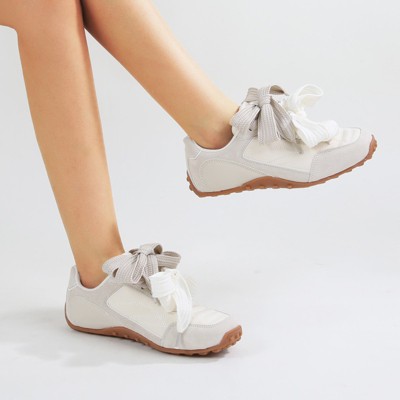 Женские кроссовки BERNESS Women's Lacey Dual Bows Trail Sneakers Leopard 7 — фото 7