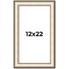 PosterPalooza | Contemporary Silver Picture Frame - UV Acrylic, Foam Board Backing, Hanging Hardware - 2 of 4