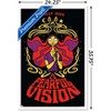 Trends International Disney Tim Burton's The Nightmare Before Christmas - Fearful Vision Framed Wall Poster Prints - 3 of 4