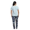 Spongebob Squarepants Rainbow All-Over Print Women's T-Shirt and Pajama Pants Sleepwear Set - 2 of 4
