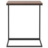 vidaXL Side Table Black Engineered wood, iron Medium Durable - 3 of 4