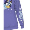 Seven Times Six Bluey Hoodie Mens Moon And Stars Long Sleeve Graphic Print Pullover Blue - 2 of 4