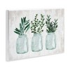 Stupell Industries Kitchen Herb Trio Garden Spices Country Glass Jars, 13" x 19" - 3 of 4
