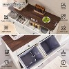 Tilt-Out Trash Cabinet, Hidden Trash Can with 20 Gallon Storage, Wooden Hidden Garbage Can Cabinet with 2 Drawers for Kitchen & Living Room - 3 of 4
