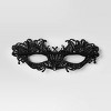 Adult Black Lace Masquerade Halloween Costume Mask - Hyde and EEK! Boutique™ - 3 of 3