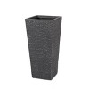 Christopher Knight Home Berkamn Outdoor Lightweight Concrete Medium and Large Planters (Set of 2), Gray - 4 of 4