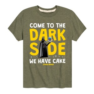 Boys' - Star Wars - Come To The Dark Side Short Sleeve Graphic T-Shirt - 1 of 4