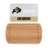 NCAA Colorado Buffaloes Parawood Billboard Glass Top Serving Tray - 2 of 3